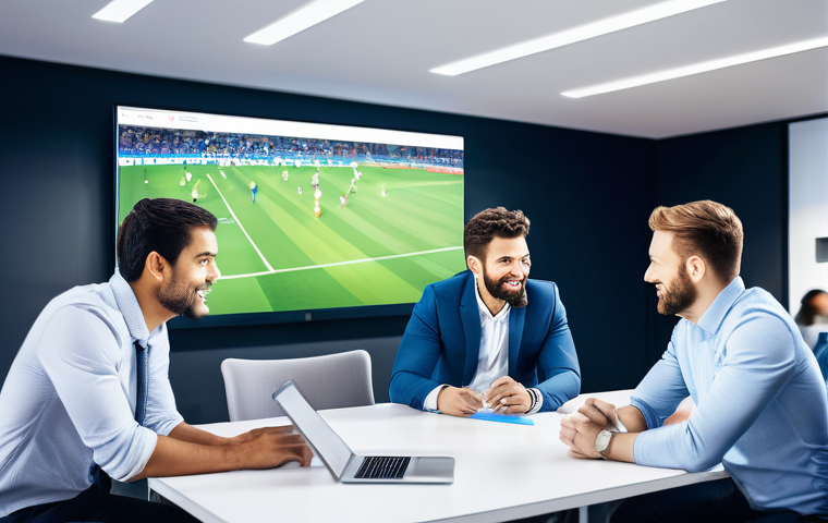 스포츠경영관리사 자격증 도전기 - The Expansive World of Sports Management**

**Prompt:** "A dynamic and comprehensive visual illustra...