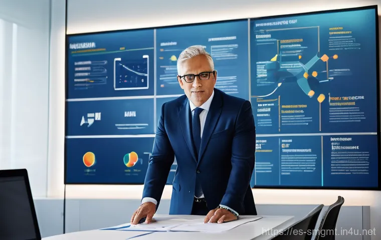 스포츠경영관리사와 스포츠 코칭 철학 - **Prompt Title: Strategic Visionary in Sports Management**
    **Image Prompt:** A mature, confident...