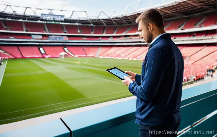 스포츠경영관리사와 리스크 관리 전략 - **Prompt:** A diverse team of sports professionals, including event managers and safety officers, me...